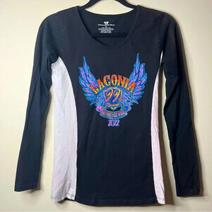 VANCE BIKE WEAR Laconia New Hampshire 99th Annual Motorcycle Week Shirt